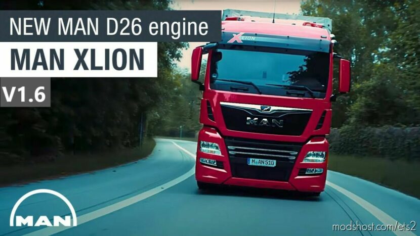 MAN D26 ENGINE XL EDITION V1.6 1.45 for Euro Truck Simulator 2
