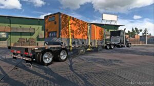 Globe 40-TON Drop Deck Ownable [1.45] for American Truck Simulator