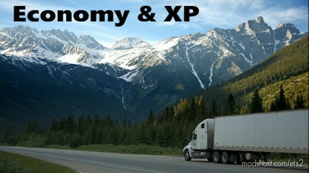 KJ’S ECONOMY & XP MOD [ETS2] V1.0 1.45 for Euro Truck Simulator 2