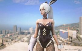 GTA 5 Player Mod: Bunny Girl Add-On PED (Image #5)