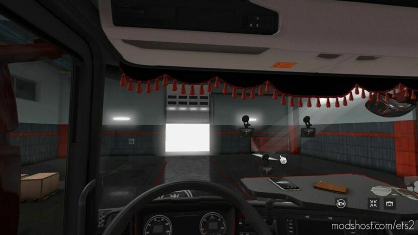 Dashcam For Trucks V1.2 [1.45] for Euro Truck Simulator 2