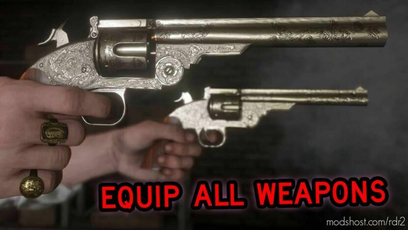Equip ALL Weapons – C.e.r.r. Compatible for Red Dead Redemption 2