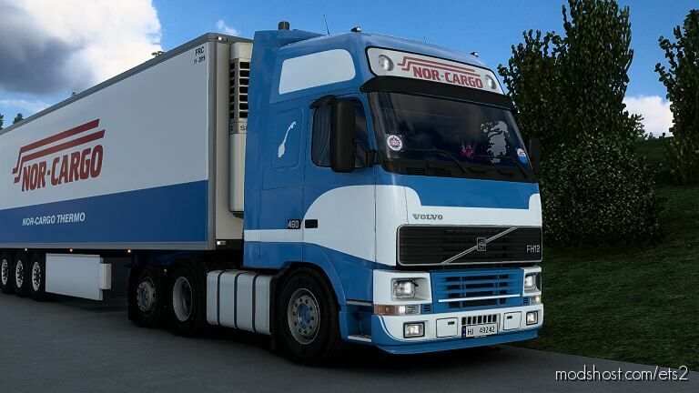 Volvo FH12 MK1 NOR Cargo Skin for Euro Truck Simulator 2
