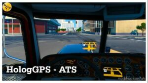 HOLOGPS – HEADS UP DISPLAY V1.0 1.45 for American Truck Simulator