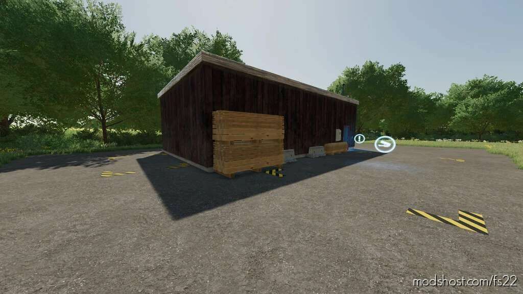 Farm Sawmill Farming Simulator 22 Placeable Mod Modshost 5554