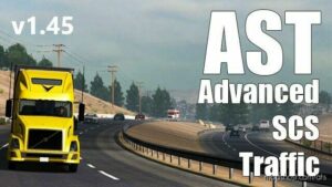 Advanced SCS Traffic 1.45 for American Truck Simulator
