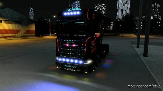 Scania Light Pack v3.0 1.45 for Euro Truck Simulator 2