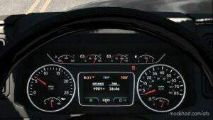 ATS Interior Mod: International Lonestar Customised Dashboard v1.45 (Image #3)