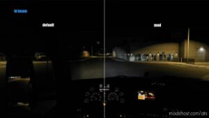 LED Headlight For Kenworth W990 [1.45] for American Truck Simulator