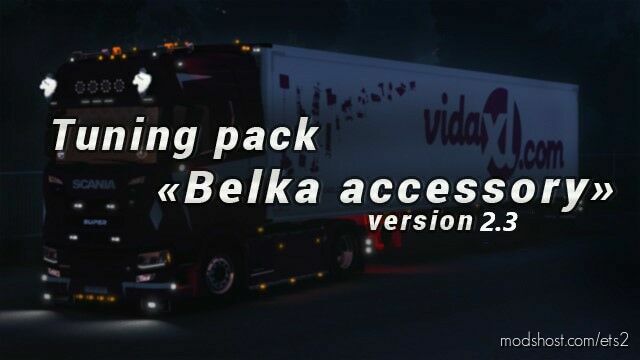BC-Belka accessory v2.3 for Euro Truck Simulator 2