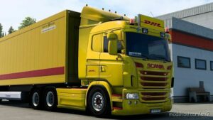 ETS2 Scania Mod: G DHL Skin (Image #2)