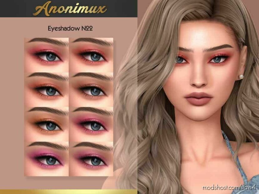Eyeshadow N22 for The Sims 4