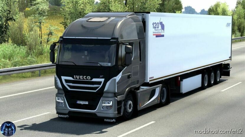 Iveco Hi-Way Reworked V3.8 [Schumi] [1.45] for Euro Truck Simulator 2