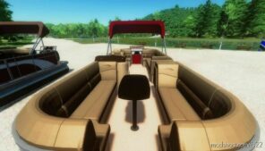 FS22 Vehicle Mod: Bennington Pontoon Boat V2.0 (Image #5)