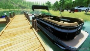 FS22 Vehicle Mod: Bennington Pontoon Boat V2.0 (Image #8)