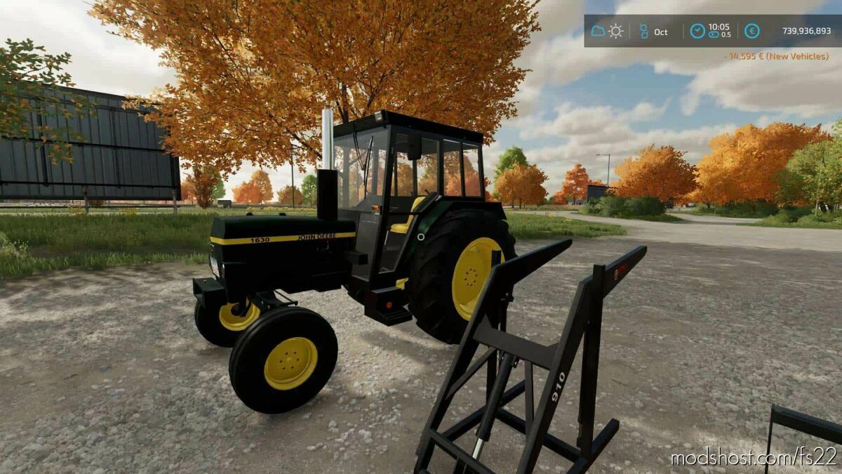 John Deere 1630 Farming Simulator 22 Tractor Mod Modshost 8487