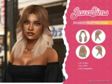 Modern Wolf (Hairstyle) for Sims 4