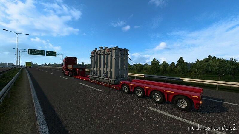 Multiple Trailers in Traffic ETS2 v1.45 for Euro Truck Simulator 2