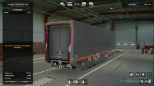 ETS2 Mod: MB AeroDynamic Trailer by AM v1.6 1.45 (Image #2)