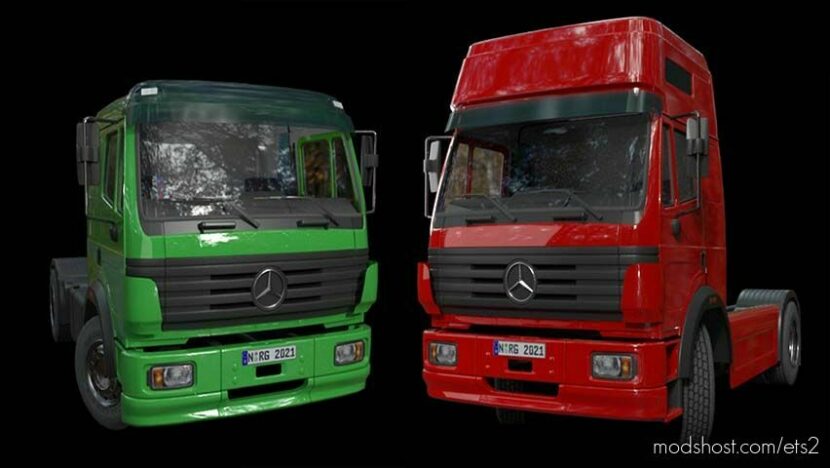 Mercedes SK by XBS v1.4 1.45 for Euro Truck Simulator 2