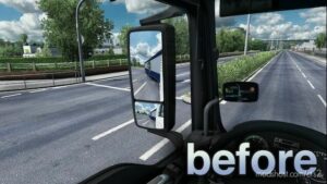 ETS2 Interior Mod: True Mirror FOV v2.3 (Image #2)