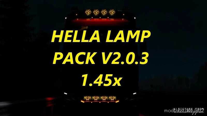 Hella Lamp Pack V2.0.3 [1.45] for Euro Truck Simulator 2