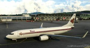 MSFS 2020 737-800 Mod: Pmdg 737-800 | Thai Airways Intl – OLD Livery | Hs-Tdl (Image #2)