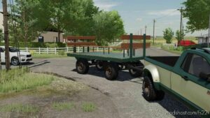 FS22 Kubota Trailer Mod: HAY Wagon With Seats (Image #5)