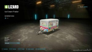 FS22 Mod: ICE Cream Trailer (Image #4)