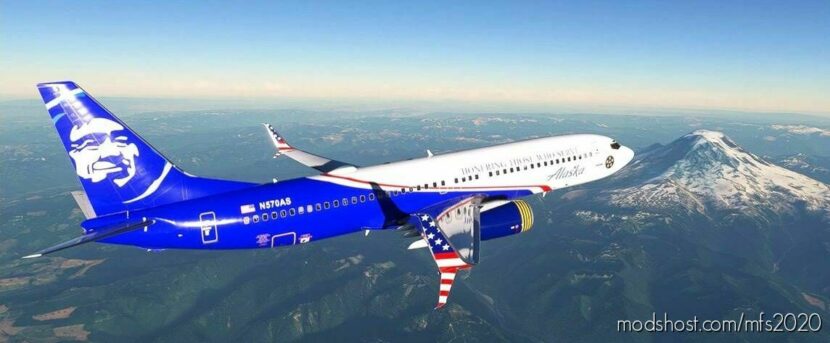Alaska Airlines Those WHO Serve Livery for Microsoft Flight Simulator 2020