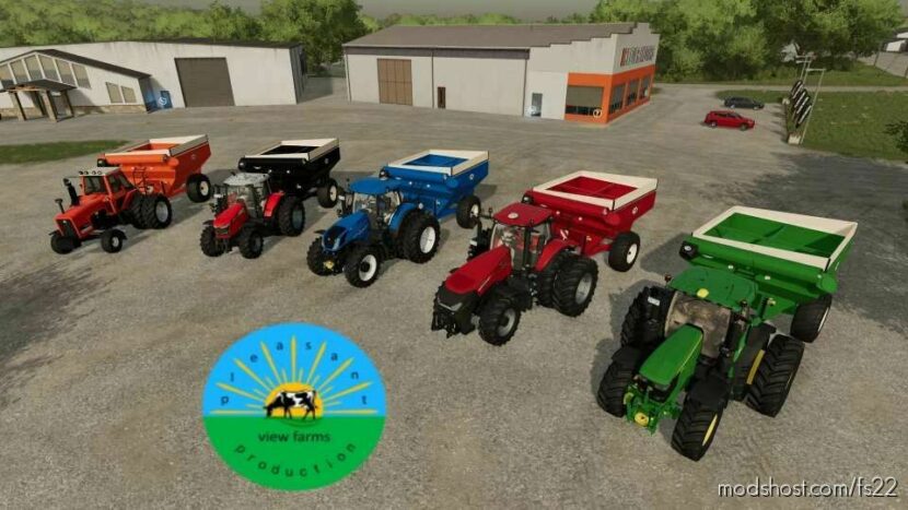 J&M 500 Grain Cart for Farming Simulator 22