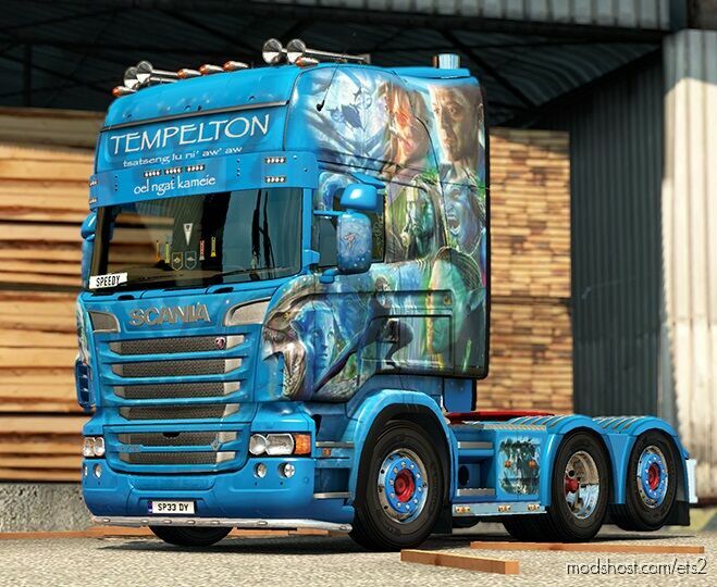 RJL Scania Tempelton Avatar v1.1 1.45 for Euro Truck Simulator 2
