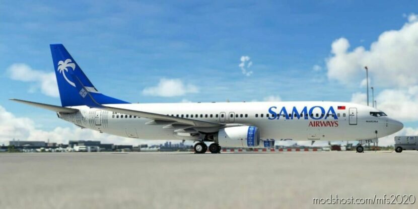 Pmdg 737-800 Samoa Airways – 5W-Tfl for Microsoft Flight Simulator 2020