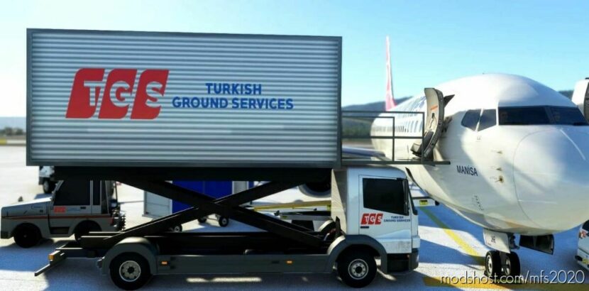 Turkish Ground Service For Pmdg B738 for Microsoft Flight Simulator 2020