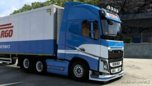 ETS2 Volvo Mod: FH NOR Cargo Combo Skin (Image #2)