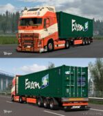 ETS2 Mod: Volvo FH16 2012 C. Sollie Skin Pack By Wexsper (Image #2)