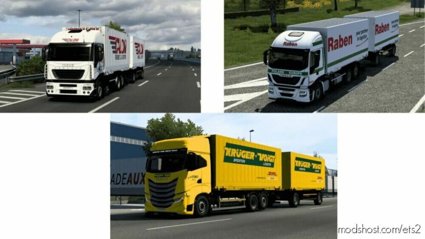 Swap Body Addon Iveco Pack V1.4 for Euro Truck Simulator 2