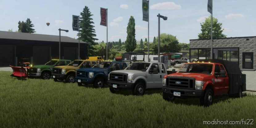 2008 Ford F-350 V2.0 for Farming Simulator 22