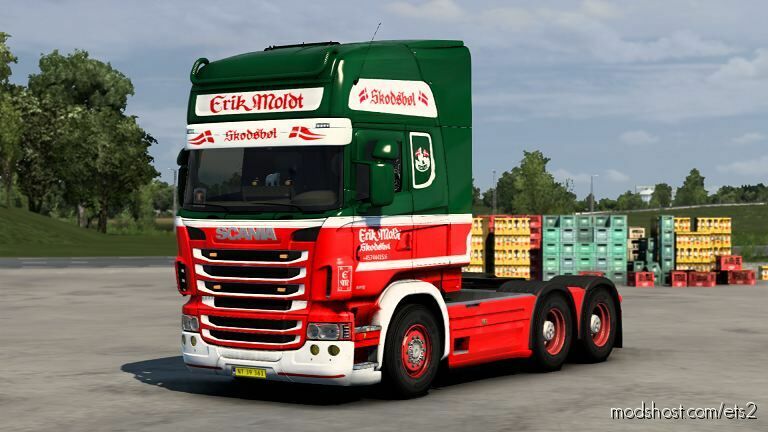 Scania RJL Erik Moldt Skin for Euro Truck Simulator 2