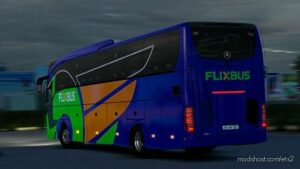 ETS2 Mercedes-Benz Mod: Travego 16 SHD Flixbus Skin (Image #3)