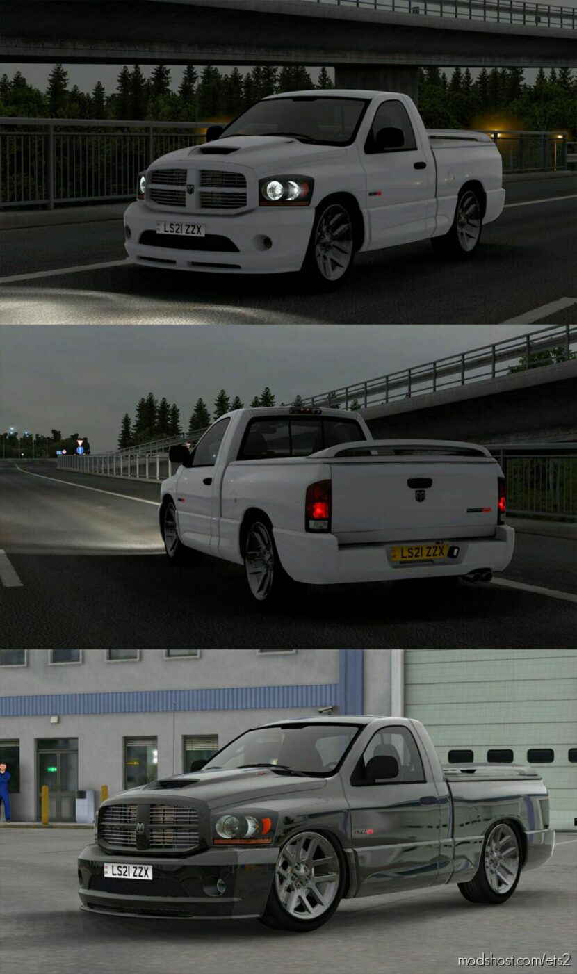 Dodge RAM SRT-10 2006 V3.2 [1.45] for Euro Truck Simulator 2