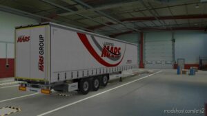 ETS2 Krone Mod: Mars_Lojistik Krone Profilliner Trailer (Image #2)