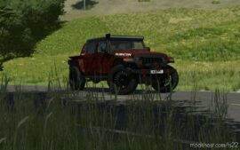 FS22 Car Mod: EDM Jeep Gladiator Rubicon V1.1 (Image #3)