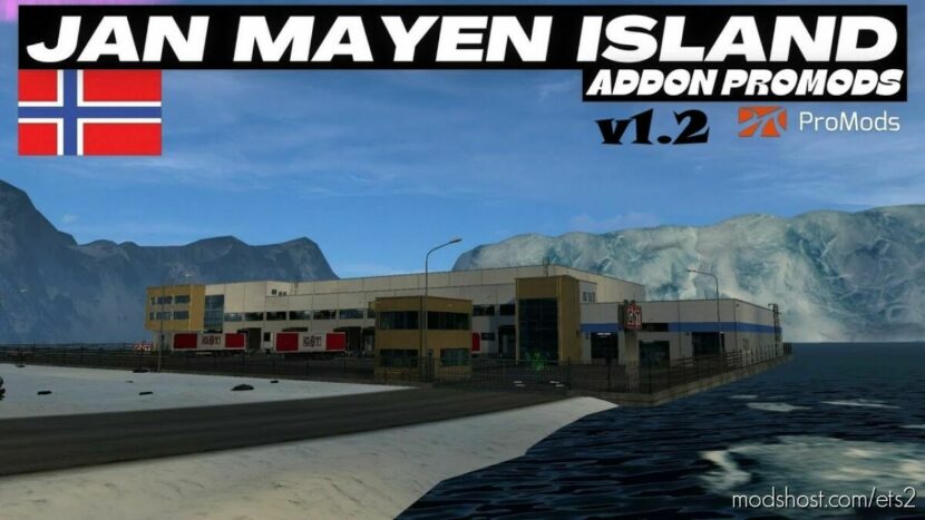 Jan Mayen Promods Addon v1.2 1.45 for Euro Truck Simulator 2