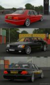 ETS2 Mercedes-Benz Car Mod: W140 S-Class S600 V2.3 1.45 (Image #2)