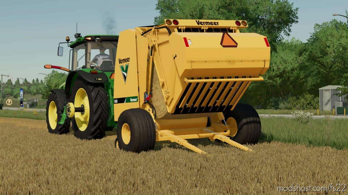 Vermeer 605n Round Baler Farming Simulator 22 Trailer Mod Modshost 2838