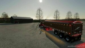 FS22 Trailer Mod: MAC Frameless END Dump (Image #2)