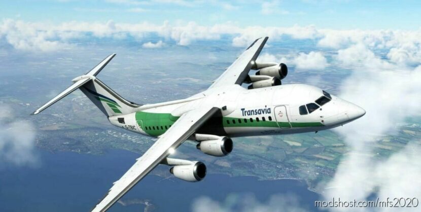 BAE 146-200 Transavia G-Tbic for Microsoft Flight Simulator 2020