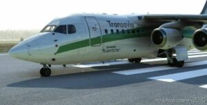 MSFS 2020 Livery Mod: BAE 146-200 Transavia G-Tbic (Image #2)