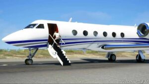 GTA 5 Vehicle Mod: Gulfstream IV Private JET Add-On (Image #5)